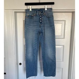 Levi’s Wedgie Straight Jean - Customized